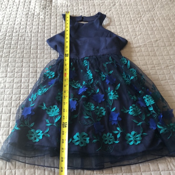 💙 EUC -HOLIDAY Speechless Embellished Dress - Picture 5 of 12